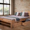 Dubová masivní postel Sofi 180 x200cm, VÝPRODEJ SKLADOVÝCH ZÁSOB (výběr více velikostí)