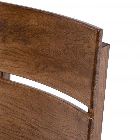 Masivní dubová rustik židle Karla 4