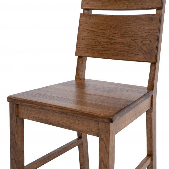Masivní dubová rustik židle Karla 3