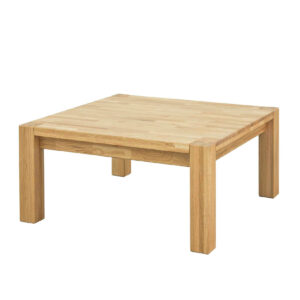 Masivní dubový konferenční stolek Troja 90