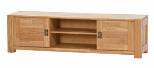 TV komoda Troja je mimořádně kvalitní a stylový kus nábytku, který dodá vaší domácnosti šmrnc a eleganci.