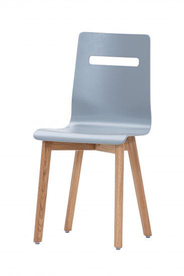 Dřevěná jídelní olejovaná židle Mia Lam 1