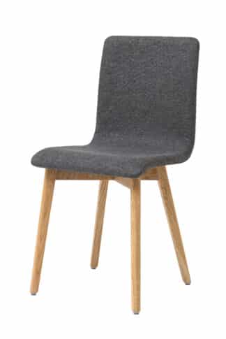 Židle jídelní Grim šedé polstrování