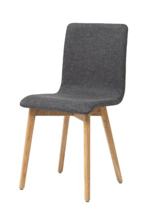 Židle jídelní Grim šedé polstrování