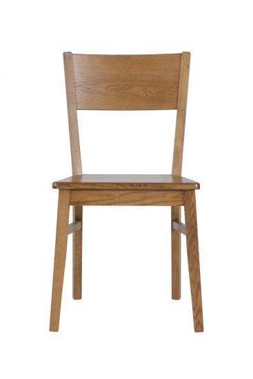 Dubová lakovaná židle Mika rustik 2
