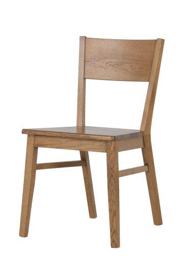 Dubová lakovaná židle Mika rustik 1