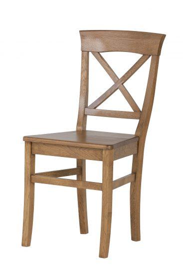 Dubová lakovaná židle Torino rustik 1