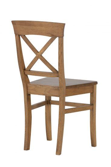 Dubová lakovaná židle Torino rustik 3