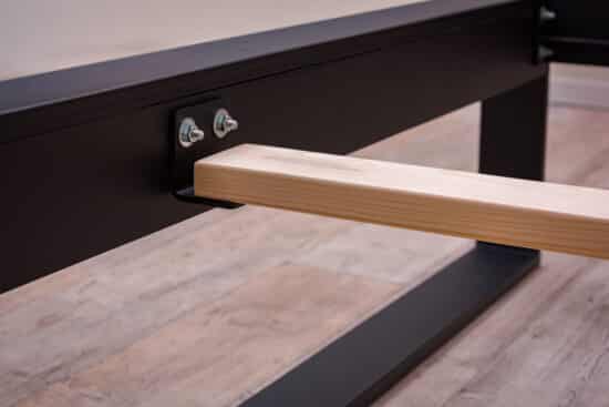 Železná postel Tara 180x200 v kombinaci masivní dub a kov (více variant velikostí) - Image 7