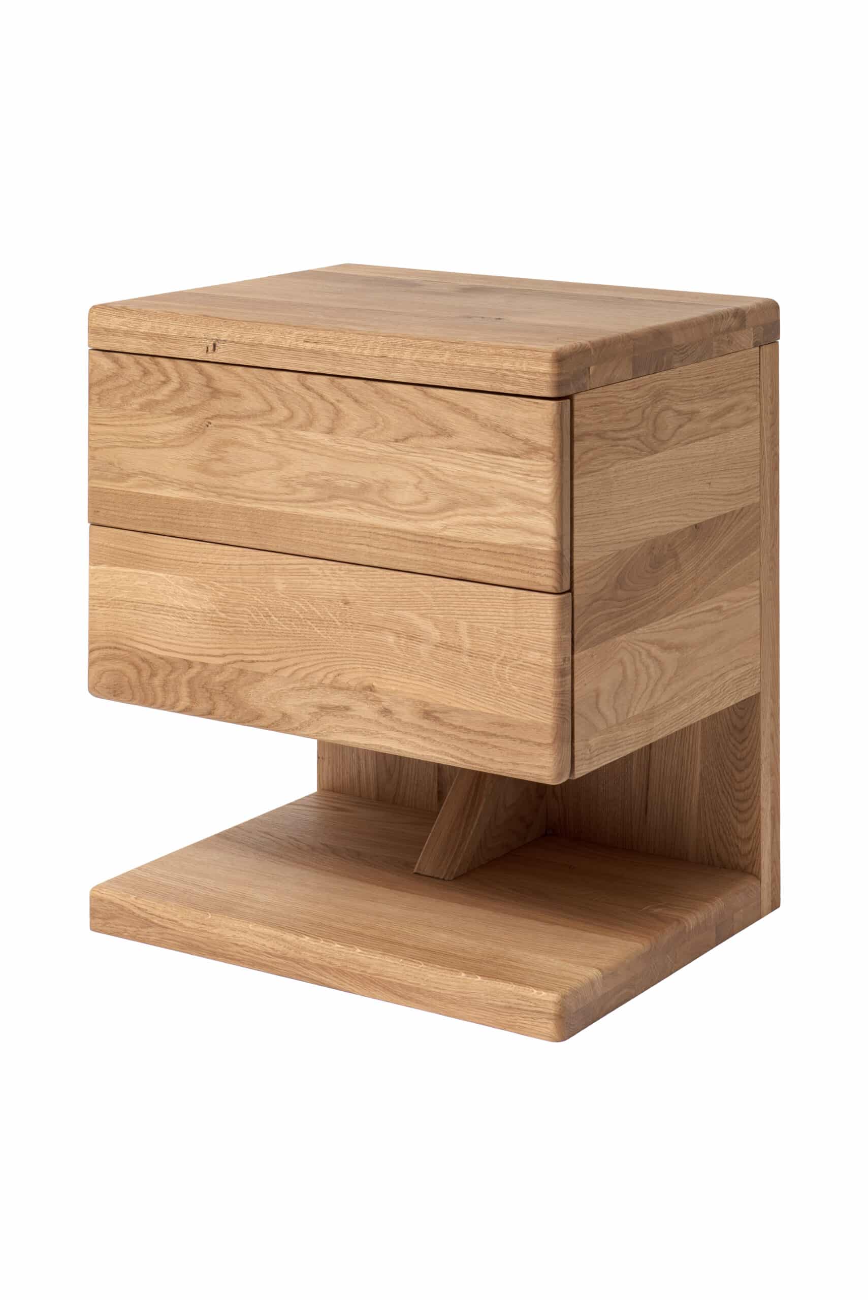 Masivní dubový noční stolek Pavla 2Z