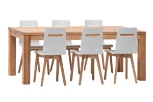 Dubový jídelní set Korund-Mia