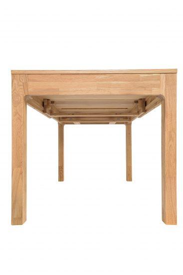 Rozkladací dubový jedálenský stôl Moroni 6