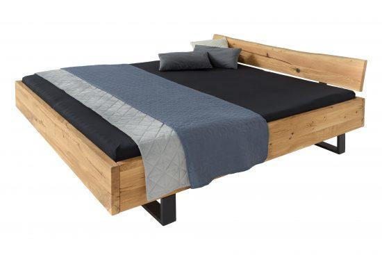 Dubová masívna posteľ Admiral 180x200 cm vrátane roštu (výber viacerých veľkostí) 3