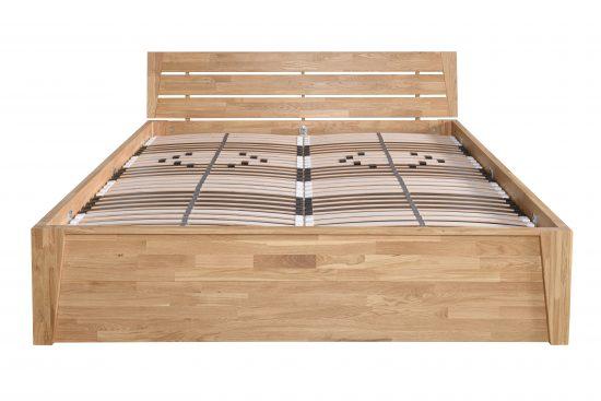 Dubová masívna posteľ Angelina 180x200 cm, vrátane roštov