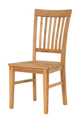 Masivní židle Raines není jen o vizuální estetice. Její pevná konstrukce zajišťuje dlouhodobou stabilitu a mimořádnou odolnost  s doporučeným zatížením až do 110 kg, je to židle, která vás nezklame.