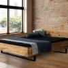 Dubová dřevěná postel 180x200 Admiral (výběr více velikostí)