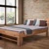 Masivní dubová postel Sofi 180×200 cm