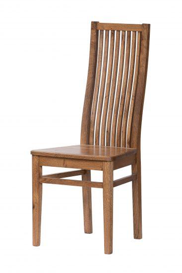 Dubová lakovaná židle Sandra rustik 1