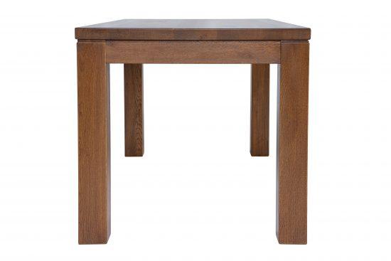 Jedálenský lakovaný rustik stôl Korund z masívneho dubu (doska 4 cm) 6