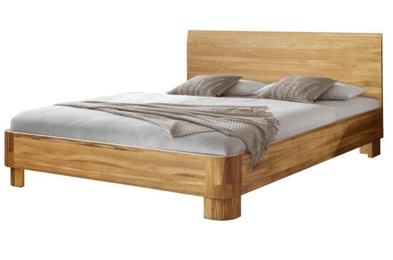 Dubová manželská postel Lausanne 180x200 cm s úložným prostorem 2