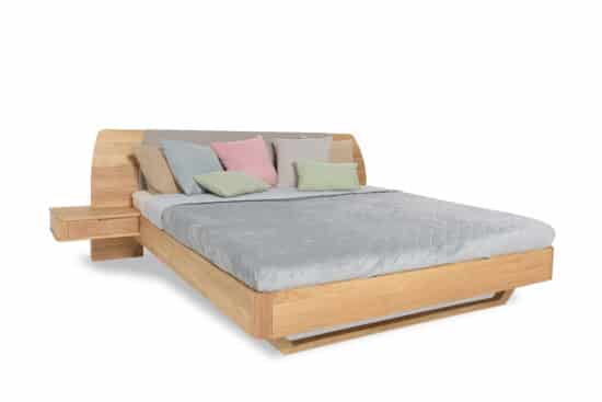Dubová masivní postel Livorno 180 x200 cm (více variant velikostí) 4