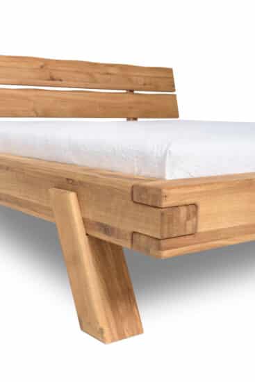 Dubová masivní postel Oslo 180 x200 cm (více variant velikostí) VÝPRODEJ SKLADOVÝCH ZÁSOB 4