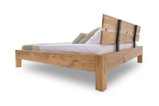 Dubová trámová masivní postel Mishel 180 x200 cm 5