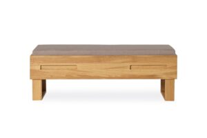 Masivní dubová lavice před postel Palermo se šuplíkem