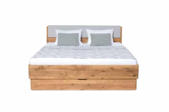 Dubová masivní postel Monte 180 x200cm (výběr více velikostí) 2