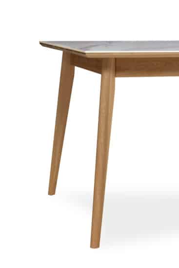 Dubový jídelní stůl Salento s italskou mramorovou keramickou deskou (výběr dekoru) 3