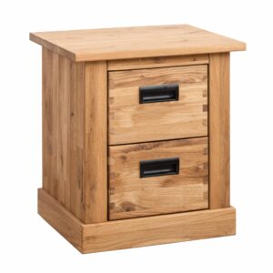 Představujeme Vám  dubový noční stolek Leo 12 - zářící symbol elegance, který má schopnost odolat zkoušce času.