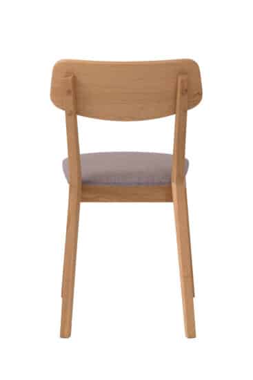 Jídelní  židle Vilnius v minimalistickém designu.