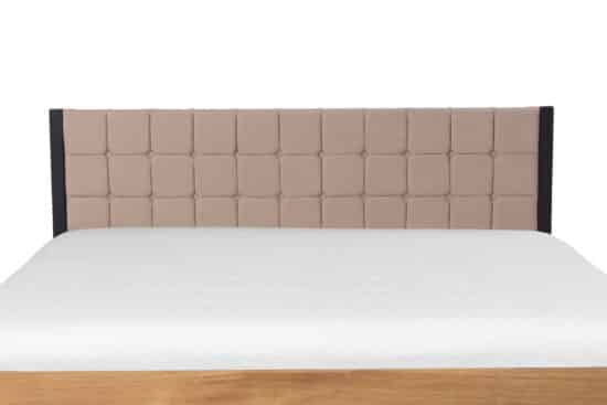 Manželská postel Pescara 180x200 cm v kombinaci masivní dub a kov (několik barevných variant) 4