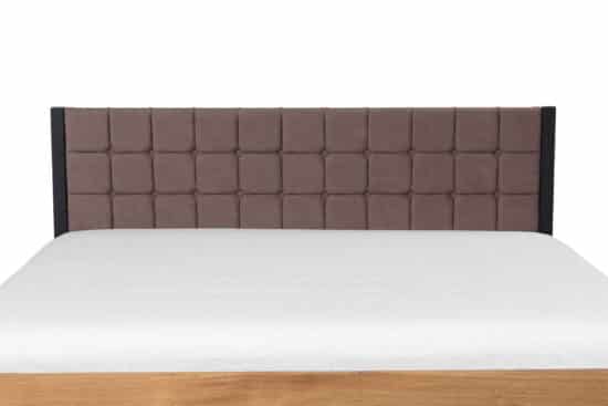 Manželská postel Pescara 180x200 cm v kombinaci masivní dub a kov (několik barevných variant) 6