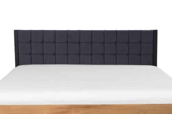 Manželská postel Pescara 180x200 cm v kombinaci masivní dub a kov (několik barevných variant) 10