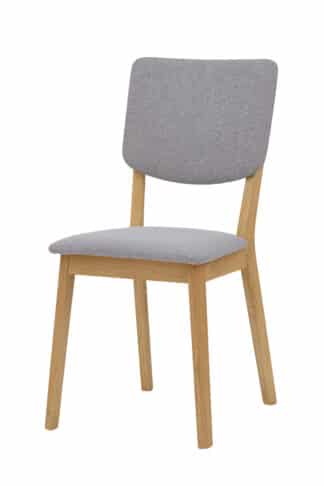 Představujeme Vám  jídelní židli Tallin polstrovanou šedou latkou v provedení olej s voskem.