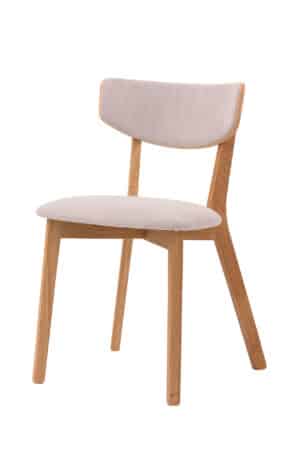 Představujeme vám naši novou elegantní jídelní židle z dubu, která přinese pohodlí a styl do vaší jídelny, kavárny nebo restaurace.