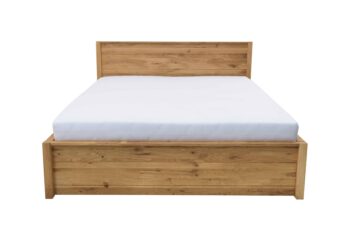 Postel dvoulůžko Sandra 160x200, vyrobené z masivního dubu s praktickým úložným prostorem. Ideální volba pro rodiny hledající kvalitní a funkční dubovou postel. Nakupte ještě dnes a zpříjemněte svůj spánek!