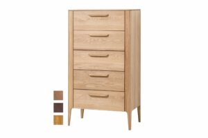 Dubová komoda Atlanta má jedinečný skandinávský styl, který přidá do vašeho domova moderní nádech, zatímco robustní dubové dřevo slibuje dlouhou životnost.