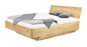 Dubová postel s úložným prostorem-zapomeňte na staré, obyčejné postele a objevte jedinečný luxus, naší postel  z masivu Tera.