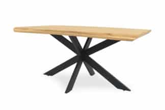 Jídelní stůl z masivu dubu Spider s kovovými nohami se stane srdcem Vaší domácnosti, kde se spojuje elegance, kvalita a funkčnost v jeden harmonický celek.