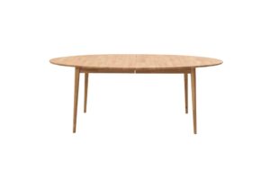 Oválný rozkládací stůl Paris z masivu dubu je spojením přírodní elegance a robustní pevnosti, která přináší do vašeho domova dotek nadčasového půvabu.