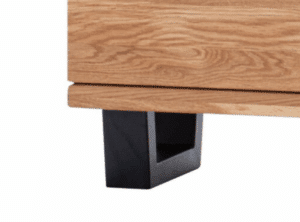 Kovové nohy k nízké komodě Iron (2 nohy)