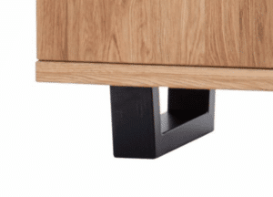 Kovové nohy k velké komodě Iron (2 nohy)