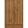 Dubová skříň Sofi z masivního olejovaného dubu nabízí elegantní vzhled a praktické členění. Nadčasový design zvýrazňuje přirozenou kresbu dřeva a perfektně ladí s ostatními prvky kolekce Sofi. Ideální volba pro ty, kteří hledají kvalitní, trvanlivý a krásný kus nábytku.