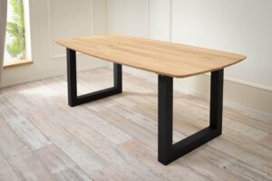 Jídelní stůl z masivu Timber 180 s nohy U