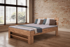 Masivní dubová postel Sofi Kubus 160×200 cm