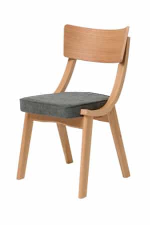 Přírodní dub, elegantní zelený potah a nadčasový design dělají z jídelní židle Diran stylový doplněk moderních i klasických interiérů. Pohodlné čalounění a kvalitní materiály zaručují dlouhou životnost i maximální komfort.